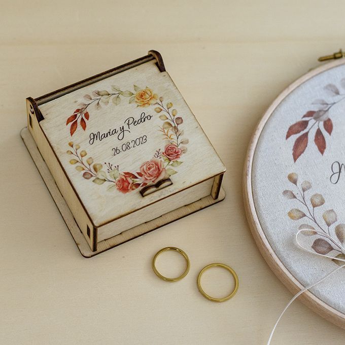 Caja para arras personalizada