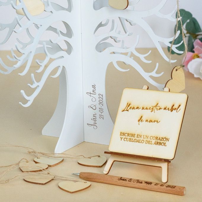 Árbol alternativa libro de firmas